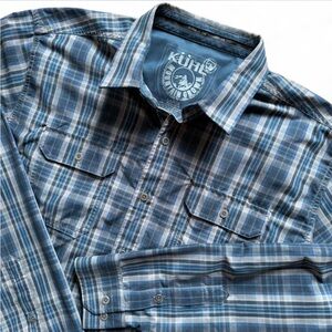 NWOT Kuhl Response Long Sleeve Shirt Large Style Number 7167 Hiking Workwear